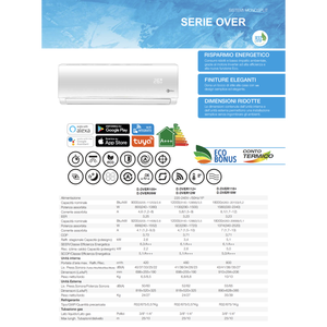 Aire Acondicionado Monosplit Diloc Silver 12000 BTU, Refrigerante R32, Eficiencia Energética A++, WiFi, Ahorro de Energía, Frecuencia Variable - Product Image 2
