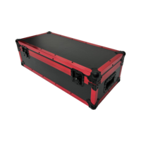 Valise de transport en aluminium et contreplaqué sur mesure, protection robuste, étanche IP67, OEM/ODM pour le stockage d'outils et d'instruments, deux poignées à boucle