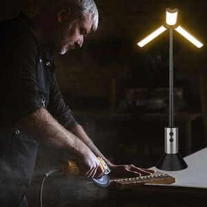 Luz de Camping Multifuncional 2 en 1, Linterna de Camping Recargable por USB con Gancho, Lámpara de Emergencia para Exteriores - Product Image 6