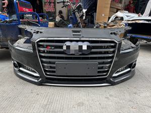 2014-2017 Nouvelle <span class=keywords><strong>Audi</strong></span> A8 <span class=keywords><strong>S8</strong></span> Pare-chocs arrière Pneus de toit en alliage d'aluminium plastique Pare-chocs avant Boulonné Mise à niveau avec garantie de 6 mois - Product Image 3