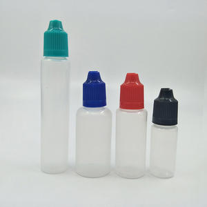 Botella de Plástico Redonda con Gotero y Tapa a Prueba de Niños para Aceites Esenciales, 5ml 10ml 15ml 20ml 30ml - Product Image 4
