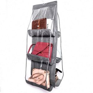 Bolsa de Viaje con 6 Bolsillos para Mujer, Organizador para Colgar Detrás de Puertas y Paredes, Bolsa de Almacenamiento para Artículos de Aseo y Lavandería - Product Image 1