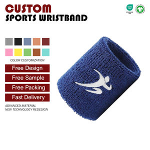 Basketbol tenis için açık spor bileklik çabuk kuru ter emici Terry malzeme ince çift taraflı spor eğitimi - Product Image 4