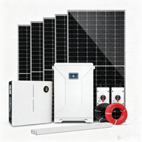 Station de batterie solaire hybride empilable 20-30KW pour toute la maison, système d'énergie domestique avec batterie LiFePO4 - xdbattery T30
