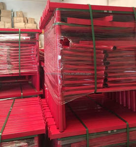 Tréteau d'échafaudage bleu réglable en hauteur, tréteau <span class=keywords><strong>de</strong></span> <span class=keywords><strong>maçon</strong></span> 1,2x2,19m, tréteau Macon Galva avec pied pivotant - Product Image 4