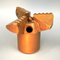 Prix usine 6 pouces trois ailes PDC foret concave PDC lame peu pour forage de puits Sumur Bor