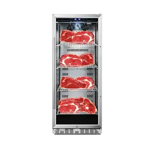 Sterke Luchtzuivering Verouderd Vlees Verouderde Koelkastkast Rundvlees Droge Veroudering Koelkasten Vlees Veroudering Machine Voor Biefstuk