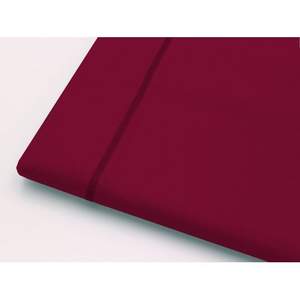 Flat <b>Sheet</b> 270x300cm 100% Cotton Bordeaux Color For Uk Super <b>King</b> Bed <b>Size</b> - Product Image 2