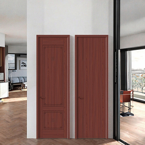 Porta Interna Moderna in Melamina Resistente all'Acqua per Hotel e Camere con Design del Telaio Finito - Product Image 4