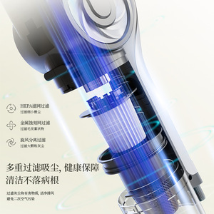 Handheld Vacuum Cleaner 12000Pa 3-Stage Filtration Cordless Portable For Pet Hair Cleaning - Product Image 3
