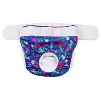 OKPET HERE Culottes absorbantes lavables et réutilisables pour chienne, avec taille ajustable, pour la période de chaleur, accessoires pour chien OEM ODM