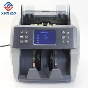 2 CIS Multi Currency Value counter Money Detector XD-770 Intelligent Bill counter with Image Sensor Money Counter