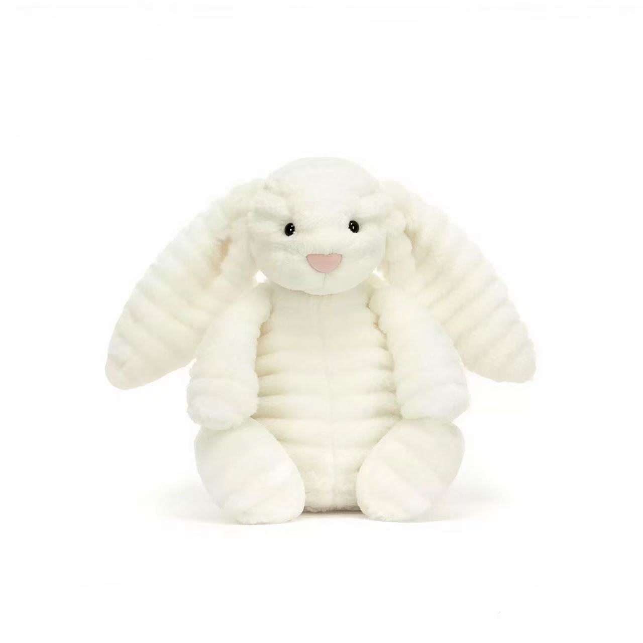 Conejo Bonnie blanco con etiqueta dorada
