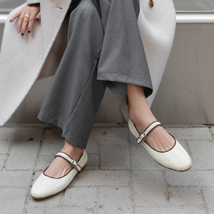 WETKISS Chengdu Women Shoes Factory OEM <strong>Boho</strong> Style Espadrilles Straw <strong>Flat</strong> Shoes Round Toe Ballet <strong>Flats</strong> Women Mary Jane <strong>Flats</strong> - Product Image 6