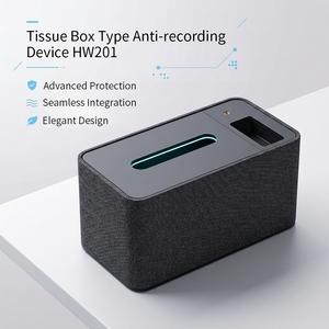 Boîte à mouchoirs de table anti-interférence vocale pour la sécurité audio et la protection de la vie privée dans les salles de conférence confidentielles - Product Image 3