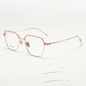 Gafas de Titanio Rectangulares con Montura Completa, Corrección de Visión, Ligeras, Unisex, Monturas para Adultos, Color Sólido - Product Image 3
