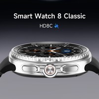 Reloj Inteligente Watch8 Classic de Alta Calidad, Diseño de Bisel Giratorio, Estética Única, FitCloudPro Sport, Reloj Inteligente Resistente 8 Classic