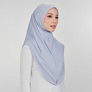 Nanotechnologie musulmane Ventilée Séchage rapide Vêtements de sport Doux Stretch Intérieur Mesh Jersey Ninja <span class=keywords><strong>Najwa</strong></span> Sport Hijab pour les femmes - Product Image 1