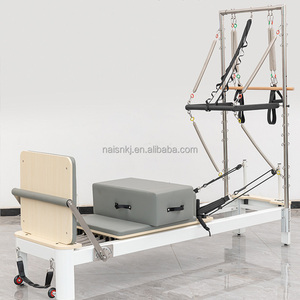 <span class=keywords><strong>Machine</strong></span> de <span class=keywords><strong>Pilates</strong></span> <span class=keywords><strong>Reformer</strong></span> en alliage d'aluminium durable avec demi-tour - Équipement de <span class=keywords><strong>Pilates</strong></span> professionnel de haute qualité - Product Image 6