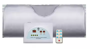 Meilleures ventes <span class=keywords><strong>Couverture</strong></span> de sauna Utilisation à domicile Chauffage portable Limite de température Équipement de beauté pour la perte de poids et la détoxification vers les États-Unis - Product Image 2