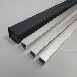 โปรไฟล์อลูมิเนียมทรงสี่เหลี่ยมเคลือบสีฝุ่น 6063-T5 สำหรับหน้าต่างและประตู - Product Image 3