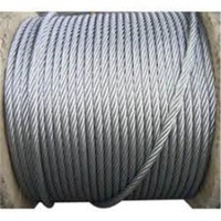Prix de gros fabricants chinois câble métallique en acier inoxydable 7x7 1.5mm 3mm 8mm câble métallique de grue