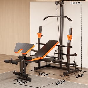 Dumbbell Press Frame Fitness Home <b>Set</b> High Pull Down Multi-function <b>Weight</b> Gym Equipment Squat Rack - Product Image 1