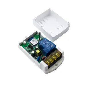 Módulo inteligente Tuya de 1 canal, interruptor WiFi, relé 30A, CA 85-250V, 220V, 230V, RF, Control remoto, Alexa, Google Home