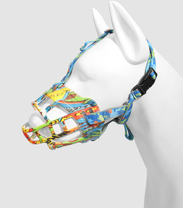 개 입 커버 안티 물린 짖는 안티 지저분한 음식 총구 애완 동물 소형 대형 개 스톱 바커 실리콘 가죽 끈 - Product Image 1