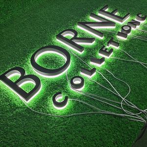 Canal carta sinal led backlit sinal 3d letras personalizadas acrílico carta logotipo sinal acrílico nome placa - Product Image 5