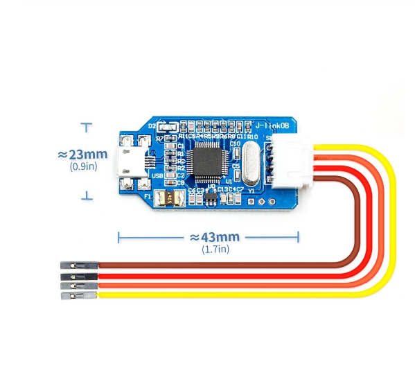 Emulator J-Link OB ARM Emulator Debugger Programmer Downloader link replaces V8 SWD USB 2.0 SWD/JTAG 3.3V output micro USB