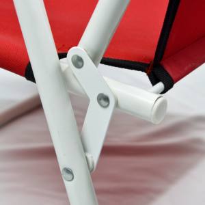 للبيع بالجملة كرسي معدني قابل للطي في الهواء الطلق خفيف الوزن محمول للسفر متين سهل الحمل قابل للتعديل للتخييم والشاطئ والصيد - Product Image 5