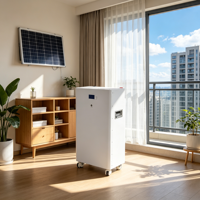 Baterai Lithium 6000 Siklus 51.2V 280Ah untuk Penyimpanan Energi Rumah Tangga, Sel Grade A, Garansi 10 Tahun