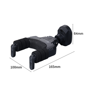 GALUX GH-110P自动锁吉他支架可调壁挂挂钩支架，适用于声学经典弦乐器配件 - Product Image 4