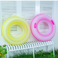 Matelas flottant gonflable pour bébés jumeaux, hamac aquatique, siège-canapé pour enfants et adultes, personnalisable