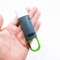 Porte-clés LED avec lampe torche, mini, portable, rechargeable, indice de protection IP44, portée du faisceau de 50 m, lumière du jour 5000K, camping en plein air, multifonctionnel