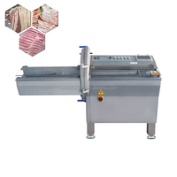 Trancheuse à Viande de Porc Fiable et Polyvalente, Moteur en Acier Inoxydable 304, Machine à Découper la Viande Congelée pour Cuisine Centrale et Boucherie