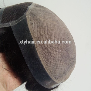 Hệ Thống Tóc Nam Tóc Giả <span class=keywords><strong>S</strong></span> Cho Nam Tóc Giả Ren Toàn Bộ - Product Image 3