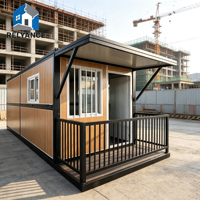 Conteneur préfabriqué modulaire démontable Relyance Site, structure galvanisée épaisse, isolé, étanche, entièrement électrique