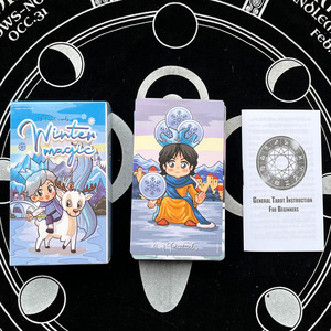 <span class=keywords><strong>Carte</strong></span> dei Tarocchi in Versione Inglese di Grande Formato 7*12cm con Istruzioni in Carta e Scatola Colorata, <span class=keywords><strong>Carte</strong></span> Oracolo - Product Image 2