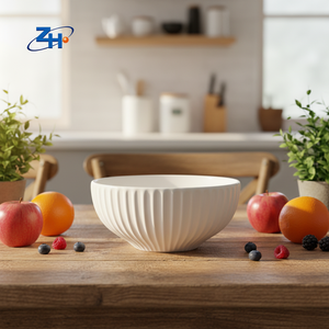 Service de <span class=keywords><strong>vaisselle</strong></span> en porcelaine, assiettes et bols, <span class=keywords><strong>vaisselle</strong></span> en porcelaine <span class=keywords><strong>blanche</strong></span> avec incrustations dorées, style campagnard pour la maison - Product Image 6