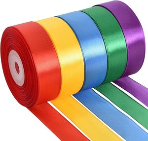 Cinta de Raso de Poliéster 100% de Doble Cara de Alta Tenacidad, Color Sólido, 1.5 Pulgadas (4 cm), 100 Yardas, para Manualidades y Decoración de Rosas - Product Image 1