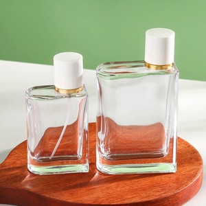 Ưa Thích Sang Trọng Cá Nhân Độc Đáo Rỗng Chai Nước Hoa 50Ml 100Ml Cao Cấp Thiết Kế Cổ Điển Tùy Chỉnh Uốn Chai Nước Hoa Thủy Tinh - Product Image 4