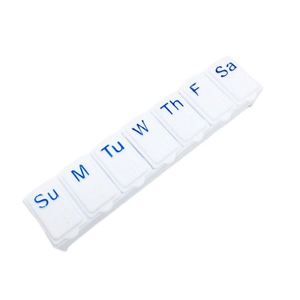 กล่องยาแบบกำหนดเอง 7 วัน พร้อมช่องขนาดใหญ่พิเศษ ทำจากพลาสติก พกพาสะดวก - Product Image 1