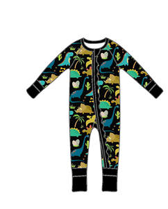 Qingli OEM Tariff Free Unisex Kids Winter Baby Romper Diseño personalizado Baby Sleepsuit Saint Patricks Day Bamboo - Product Image 3