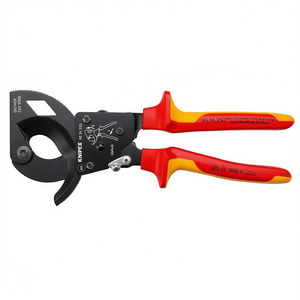 Cisaille à câbles Knipex 95 36 250 1000 V isolée pour électricien - Product Image 3