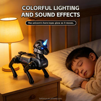 Caballo Robot de Cuatro Patas con IA, Interactivo e Inteligente, Controlado por Aplicación, Juguete para Mascotas con Control Remoto Eléctrico de Plástico