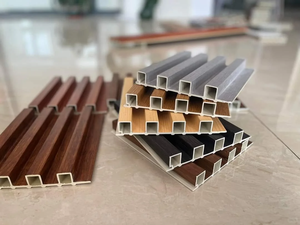 Décorez votre chambre avec des panneaux muraux intérieurs en bambou et charbon de bois WPC, installation rapide et facile - Product Image 2