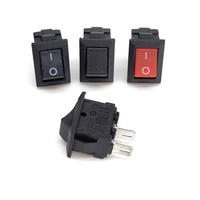 Interrupteurs à bascule personnalisés pour produits électroniques et équipements mécaniques Interrupteur à bascule standard de type marche/arrêt à 2 broches 250v/16A