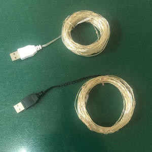 2 Meters 20 Lights Usb Led String Lights <strong>Starry</strong> <strong>Sky</strong> Fairy <strong>Garland</strong> Copper Wire Night Lamp for Christmas - Product Image 1